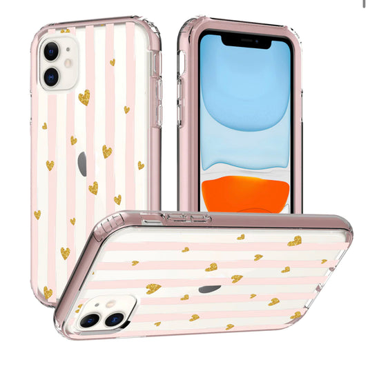 iPhone 14 PRO 6.1" Essence Beautiful Design Hybrid Shockproof Case Cover