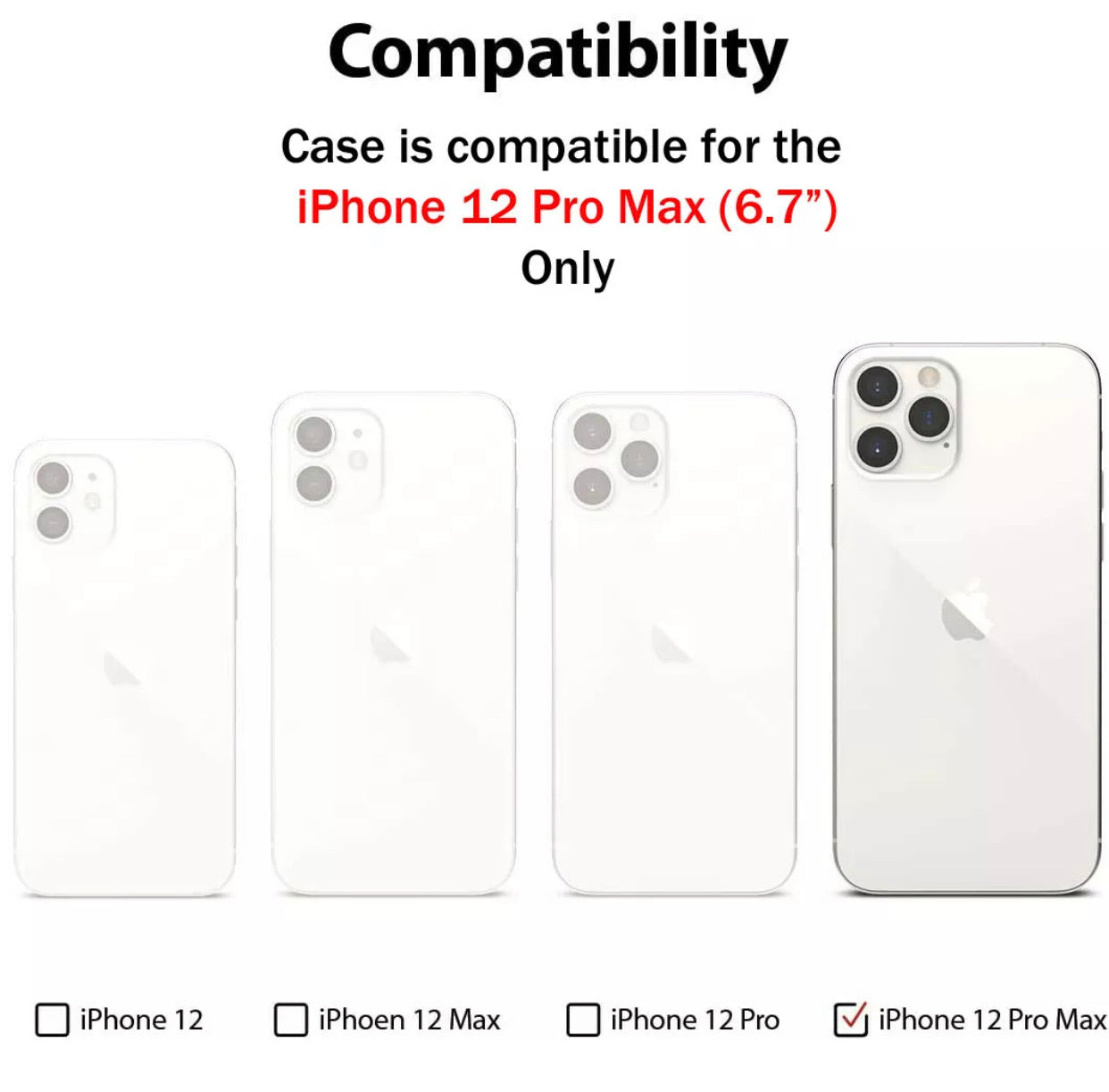 iPhone 12 Pro Max Premium Transparent Case