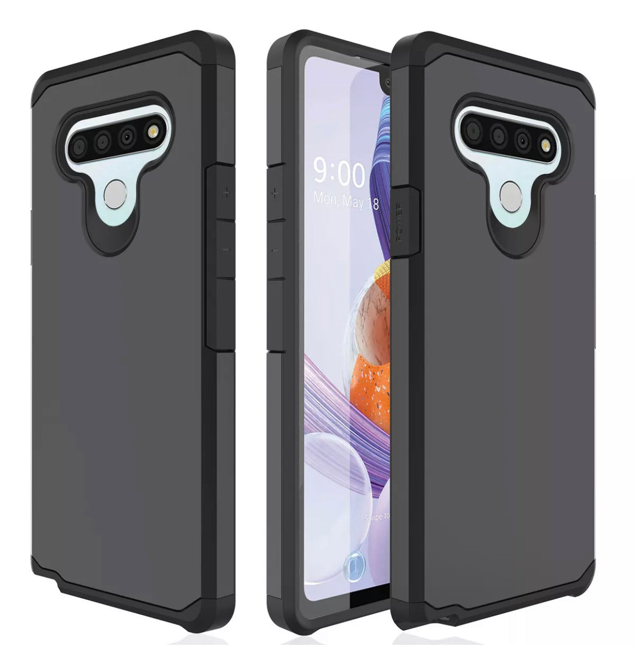 LG Stylo 6 Shockproof Hybrid Case