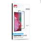 MyBat Pro Full Curve Coverage Tempered Glass Screen Protector for Samsung Galaxy S22 Ultra - Black